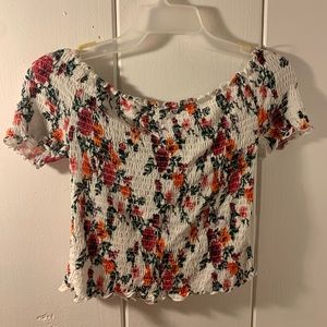 Stretchy Floral Top